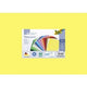 Knutselpapier folia a3 130 g m² kleurenassortiment 50 vellen