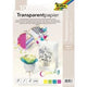 Overtrekpapier folia candy a4 115 g m² kleurenassortiment 10 vellen