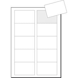 Visitekaartjes sigel a4 225 g m² helderwit 120 stuks