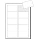 Visitekaartjes sigel a4 225 g m² helderwit 120 stuks