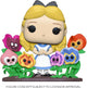Disney funko alice in wonderland verzamelfiguur pop! deluxe alice with flowers 10 cm multicolours