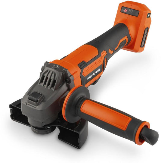 Powerplus dual power accu haakse slijper powdp35175 - 40v slijpmachine - slijpschijf 125mm ᴓ, zonder accu of lader, power tool