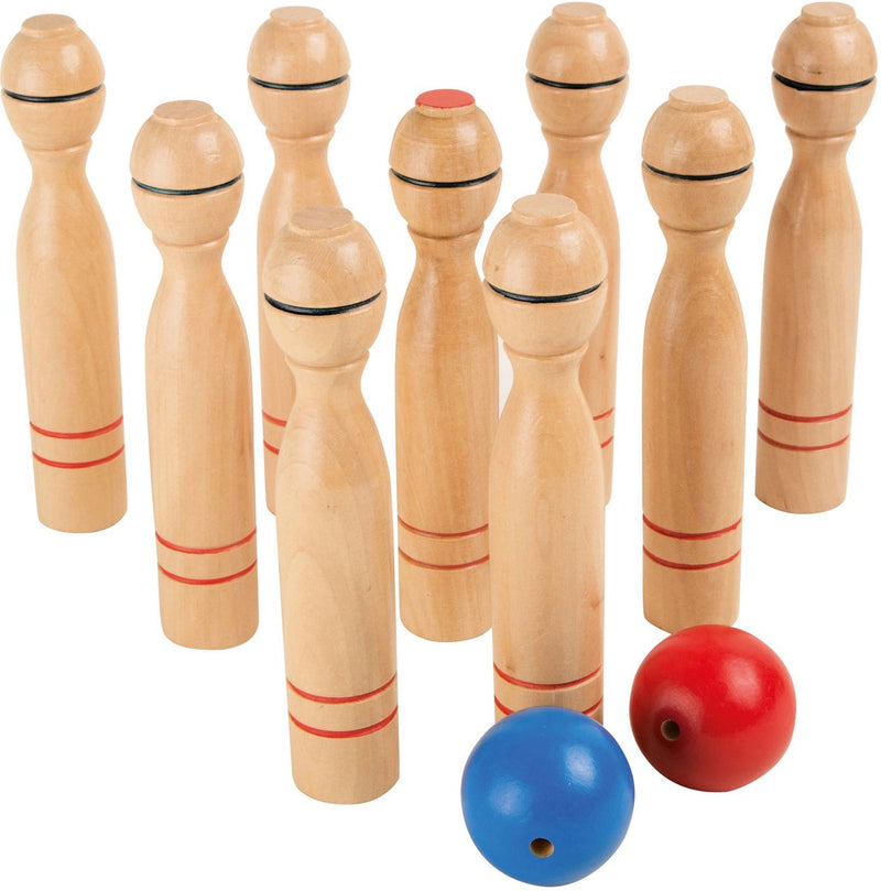Afbeelding laden in galerijviewer, Small foot - houten kegelspel, 11dlg.
