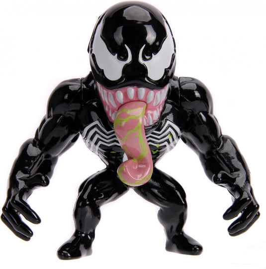 Marvel jada speelfiguur venom 10 cm die-cast zwart wit