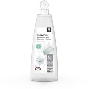 Suavinex reinigingsgel voor flessen spenen – 750 ml – zonder parfum – veilig voor baby accessoires