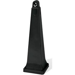 Rubbermaid asbak staand zwart