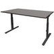 Bureau schaffenburg lin-pl128-logz-m25 spaanplaat, metaal multikleur