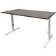 Bureau schaffenburg lin-pl148-logw-m25 spaanplaat, metaal multikleur