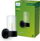 Philips led philips flareon wandlamp - zwart - e27
