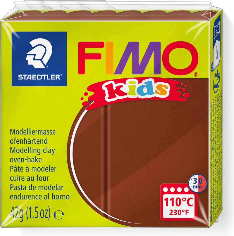 Afbeelding laden in galerijviewer, Fimo kids boetseerklei bruin, 42gr
