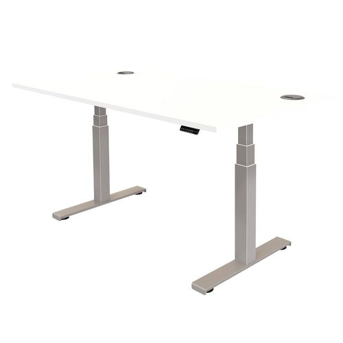 Zit-sta-bureau fellowes 9787601 staal, mfc zilver