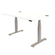 Zit-sta-bureau fellowes 9787601 staal, mfc zilver