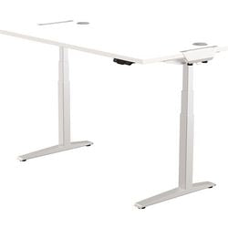 Zit-sta-bureau fellowes 9787001 staal, mfc zilver