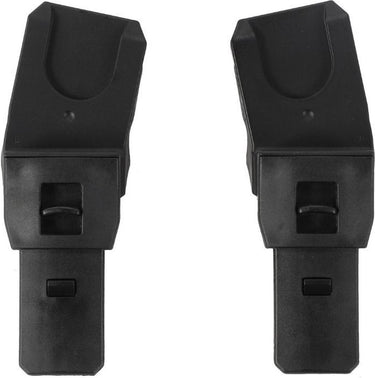 Topmark adapterset combi 2 black - geschikt voor specifieke 0+ autostoeltjes