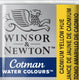 Winsor newton cotman watercolours watergedragen verf geel 1 stuk(s)