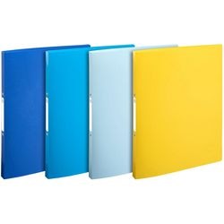 Ringband exacompta bee blue 2-rings kleurenassortiment