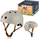 Lionelo helmet fietshelm voor kinderen - maat 50-56cm - 20x23cm - s - intertek certificering - abs eps materialen - verstelbare pasvorm - 11 ventilatieopeningen - extra kinbeschermer - personaliseerbaar met krijt en stiften - en1078 gecertificeerd
