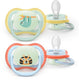 Philips avent ultra air night – glow-in-the-dark fopspeen –(0-6 mnd) extra luchtopeningen – 2 stuks - scf376 24