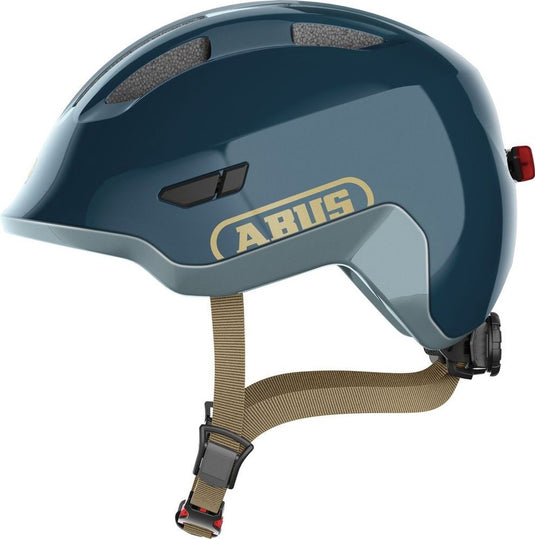 Abus fietshelm smiley 3.0 ace led royal blue s - 45-50 cm - blauw - geschikt voor gebruik op kinderfietsen - 230 g s