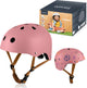 Lionelo helmet fietshelm voor kinderen - maat 50-56cm - 20x23cm - s - intertek certificering - abs eps materialen - verstelbare pasvorm - 11 ventilatieopeningen - extra kinbeschermer - personaliseerbaar met krijt en stiften - en1078 gecertificeerd