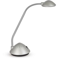 Maul bureaulamp arc led 3.000 k standvoet zilver