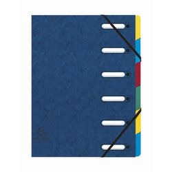 Sorteermap exacompta 55062e a4 blauw