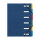 Sorteermap exacompta 55062e a4 blauw