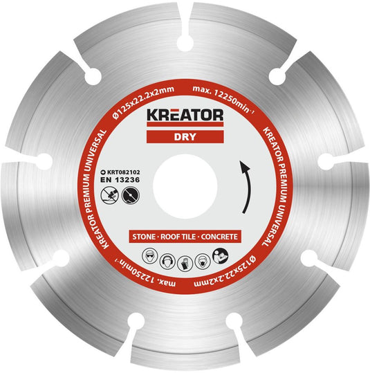 Kreator krt082102 diamantschijf d125 premium