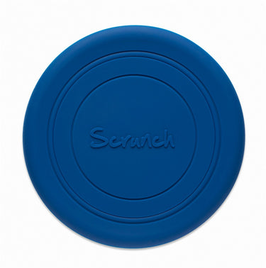 Scrunch frisbee - blauw - opvouwbaar - recycleerbaar