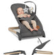 Lionelo june wipstoel baby – tot 9 kg – 3-punts veiligheidsgordels – lichtgewicht – mesh bekleding – plat opvouwbaar – natuurlijke schommelbeweging – gecertificeerd – babyschommel wipstoeltje