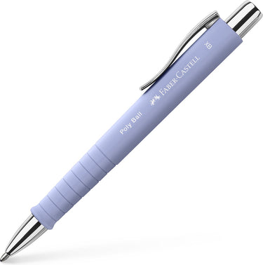 Faber-castell balpen - poly ball - penpunt xb - pale iris - fc-241154