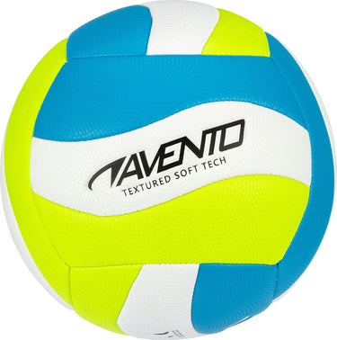 Avento beachvolleybal - smash wave - soft touch - blauw wit