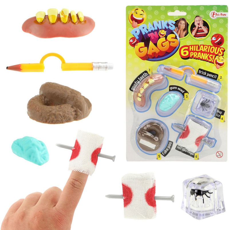 Afbeelding laden in galerijviewer, Toi-toys fopartikelen, 6dlg.
