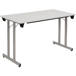 Fliptop tafel sodematub ft126tpmu-9500 rechthoekig grijs
