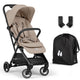 Hauck fly n care - supercompacte reisbuggy voor reislustige ouders - mocha