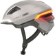 Abus fietshelm hyp-e gleam silver s - 51-55 cm - zilver - geschikt voor gebruik op speed pedelecs - elektrische fietsen - snorfietsen - nta-8776 550 g
