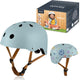 Lionelo helmet fietshelm voor kinderen - maat 50-56cm - 20x23cm - s - intertek certificering - abs eps materialen - verstelbare pasvorm - 11 ventilatieopeningen - extra kinbeschermer - personaliseerbaar met krijt en stiften - en1078 gecertificeerd