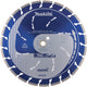 Makita b-13552 diamantschijf 350x25,4x3,2mm blauw