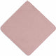 Jollein - badcape badstof 100x100cm - baby handdoek met badcape, omslagdoek, badponcho - wild rose