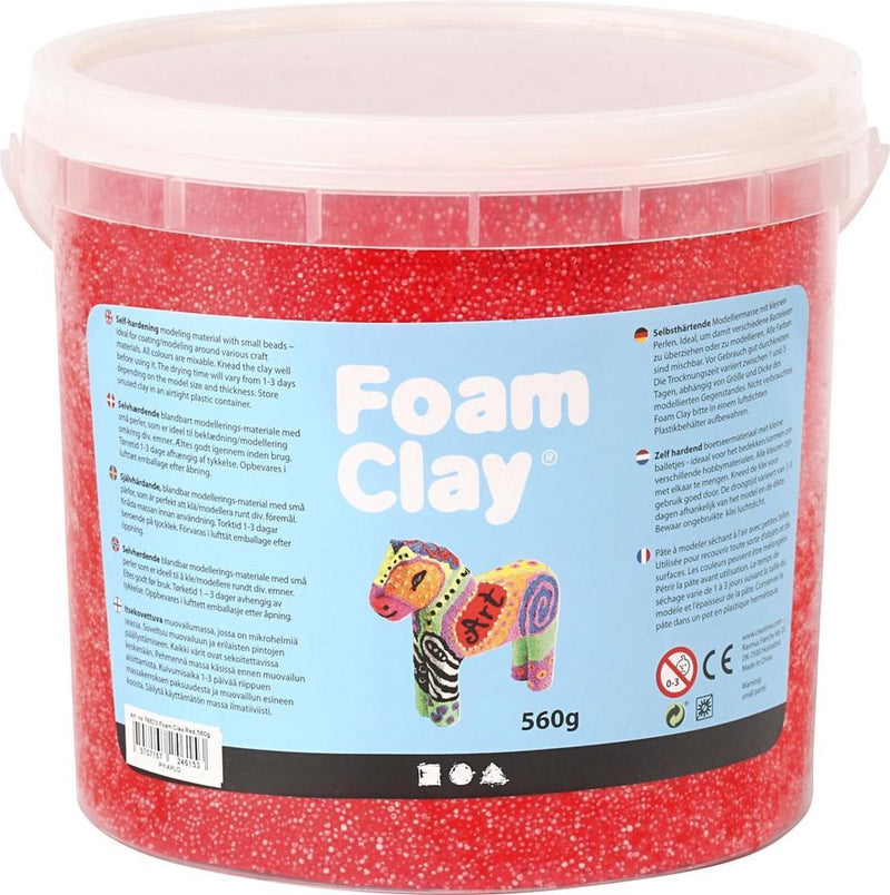 Afbeelding laden in galerijviewer, Foam clay ®, 560 gr, rood
