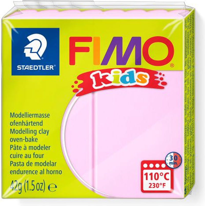 Afbeelding laden in galerijviewer, Fimo kids boetseerklei, roze, 42 gr
