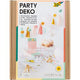Feestdecoratie folia girls papier multikleur