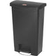 Pedaalemmer rubbermaid 76224559 polyethyleen zwart
