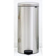 Brabantia pedaalemmer newicon 30 ltr matt steel fingerprintproof met kunststof binnenemmer
