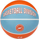 New port mini basketbal print - oranje aqua wit - 3