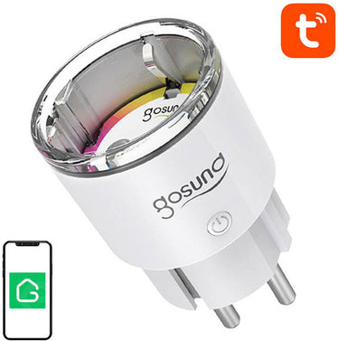 Gosund smart wifi socket ep2 10a tuya voor efficiënte stroomregeling