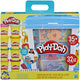 Play-doh knutselset meeneemkoffer creatief speelgoed multicolor.