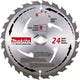 Makita cirkelzaagblad voor hout | mforce | ø 190mm asgat 15,88mm 24t - b-08062