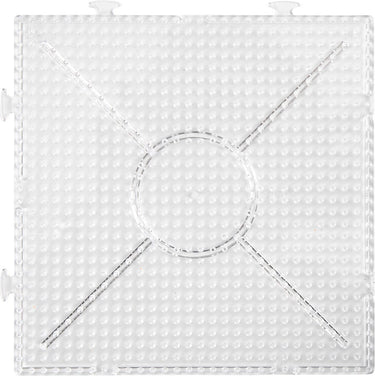 Creotime photo pears onderplaat helder vierkant 15x15cm, 2st.