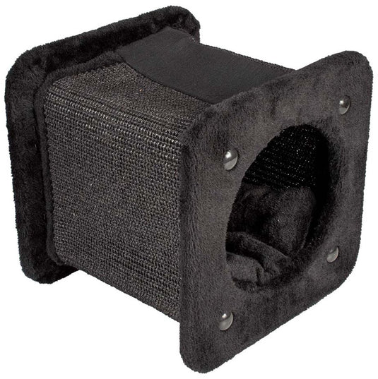Duvo plus relax! krabtunnel square 30x30x28cm zwart